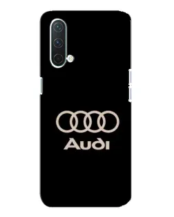 Чехол для OnePlus Nord CE 5G с картинкой «Audi — золотой логотип»