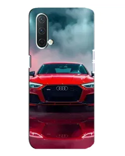 Чехол для OnePlus Nord CE 5G с картинкой «Audi RS — красный стиль»
