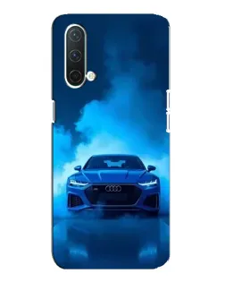 Чехол для OnePlus Nord CE 5G с картинкой «Audi — голубая энергия»