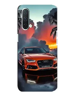 Чехол для OnePlus Nord CE 5G с картинкой «Audi — закат»