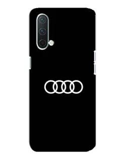 Чехол для OnePlus Nord CE 5G с картинкой «Audi White Logo»