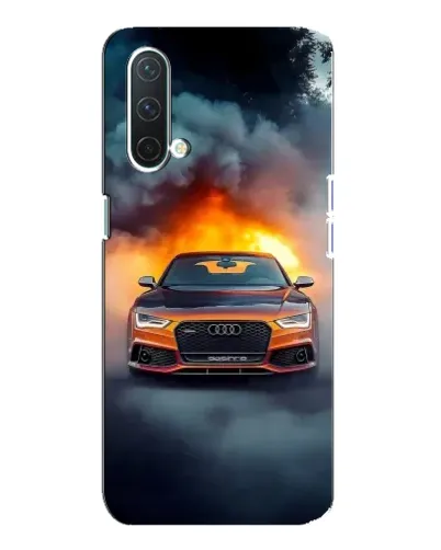 Чехол для OnePlus Nord CE 5G с картинкой «Audi в огненном дыму» Чехол для OnePlus Nord CE 5G с картинкой «Audi в огненном дыму»