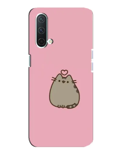 Чехол для OnePlus Nord CE 5G с картинкой «Pusheen сердце»