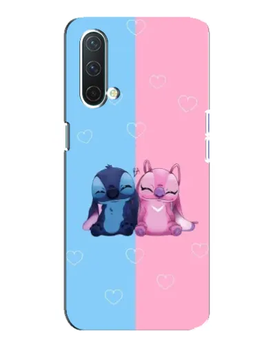Чехол для OnePlus Nord CE 5G с картинкой «Stitch и Angel Love» Чехол для OnePlus Nord CE 5G с картинкой «Stitch и Angel Love»