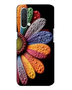 Чохол для OnePlus Nord CE 5G з картинкою «Райдужна квітка»
