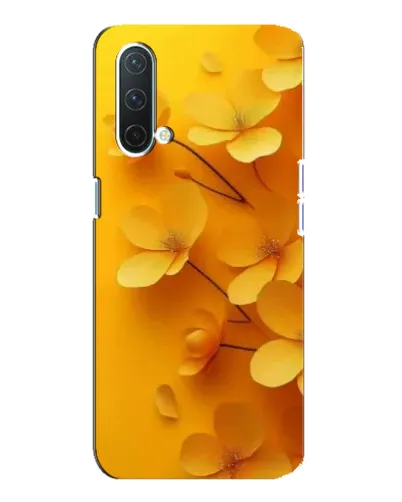 Чехол для OnePlus Nord CE 5G с картинкой «Золотые лепестки»