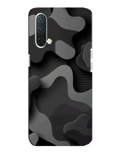 Чехол для OnePlus Nord CE 5G с картинкой «Темный абстрактный камуфляж»