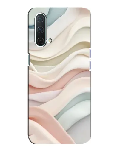 Чехол для OnePlus Nord CE 5G с картинкой «Пастельные нежные волны»