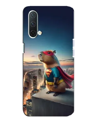 Чехол для OnePlus Nord CE 5G с картинкой «Капи-мен супергерой» Чехол для OnePlus Nord CE 5G с картинкой «Капи-мен супергерой»