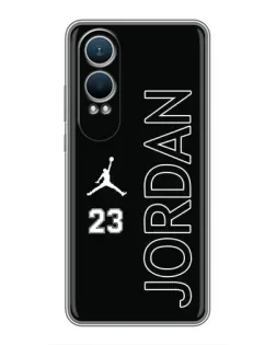 Чехол для OnePlus Nord CE4 Lite с картинкой «Jordan Vertical»