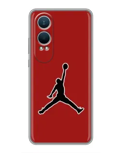 Чехол для OnePlus Nord CE4 Lite с картинкой «Jordan Red Back»