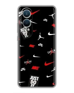 Чехол для OnePlus Nord CE4 Lite с картинкой «Nike Mix Pattern»