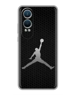 Чехол для OnePlus Nord CE4 Lite с картинкой «Jordan Dark Carbon»