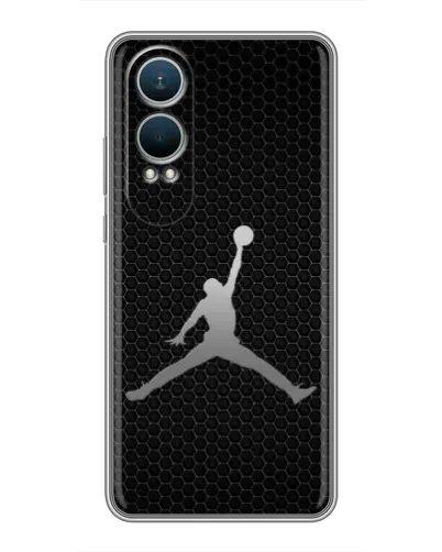 Чехол для OnePlus Nord CE4 Lite с картинкой «Jordan Dark Carbon»