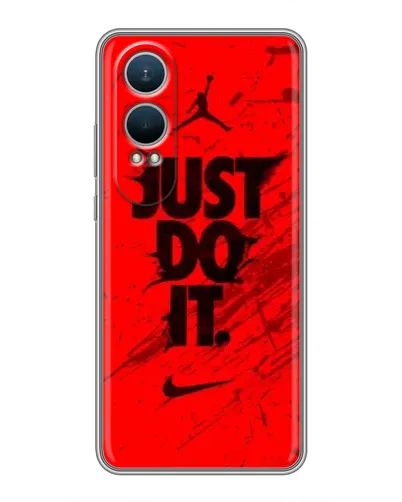 Чехол для OnePlus Nord CE4 Lite с картинкой «Nike Just Do It»