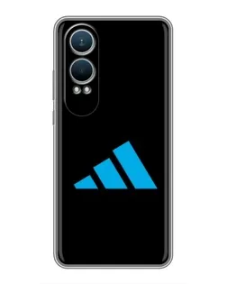 Чехол для OnePlus Nord CE4 Lite с картинкой «Adidas Cyan Logo»