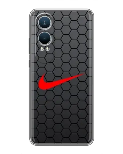 Чехол для OnePlus Nord CE4 Lite с картинкой «Nike — карбоновая сетка» Чехол для OnePlus Nord CE4 Lite с картинкой «Nike — карбоновая сетка»