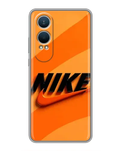 Чехол для OnePlus Nord CE4 Lite с картинкой «Оранжевый драйв Nike» Чехол для OnePlus Nord CE4 Lite с картинкой «Оранжевый драйв Nike»