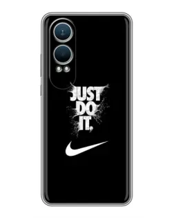 Чехол для OnePlus Nord CE4 Lite с картинкой «Текстовый принт Nike» Чехол для OnePlus Nord CE4 Lite с картинкой «Текстовый принт Nike»