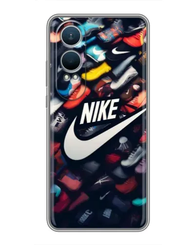 Чехол для OnePlus Nord CE4 Lite с картинкой «Коллекция кроссовок Nike» Чехол для OnePlus Nord CE4 Lite с картинкой «Коллекция кроссовок Nike»