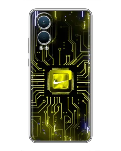 Чехол для OnePlus Nord CE4 Lite с картинкой «Nike — золотая искра» Чехол для OnePlus Nord CE4 Lite с картинкой «Nike — золотая искра»