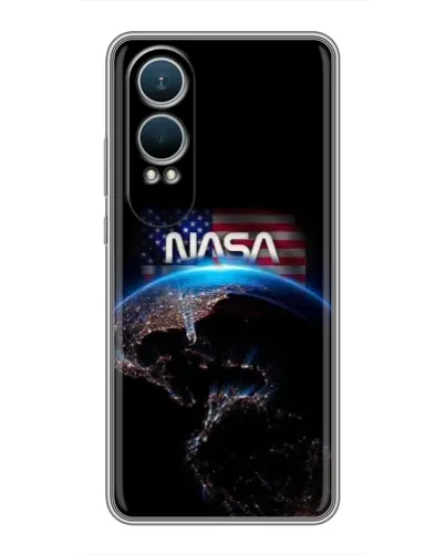 Чехол для OnePlus Nord CE4 Lite с картинкой «Земля из космоса NASA»