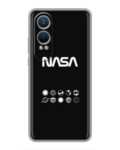 Чехол для OnePlus Nord CE4 Lite с картинкой «NASA — технический принт»