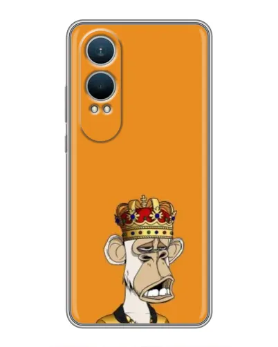 Чехол для OnePlus Nord CE4 Lite с картинкой «Золотая обезьяна Bored Ape»