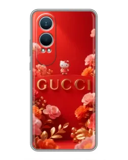 Чехол для OnePlus Nord CE4 Lite с картинкой «Gucci — золотой сад»
