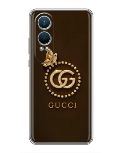 Чехол для OnePlus Nord CE4 Lite с картинкой «Gucci — золотая бабочка» Чехол для OnePlus Nord CE4 Lite с картинкой «Gucci — золотая бабочка»