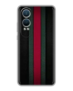 Чехол для OnePlus Nord CE4 Lite с картинкой «Gucci — неоновая линия»