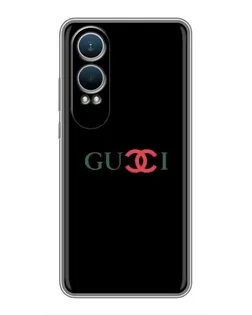 Чехол для OnePlus Nord CE4 Lite с картинкой «Gucci — красный градиент»
