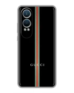 Чехол для OnePlus Nord CE4 Lite с картинкой «Gucci — строгая линия»