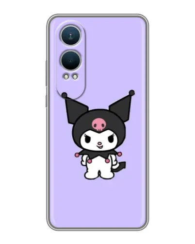 Чехол для OnePlus Nord CE4 Lite с картинкой «Kuromi — нежный фиолетовый»