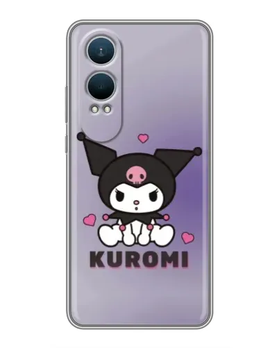 Чехол для OnePlus Nord CE4 Lite с картинкой «Kuromi — фиолетовый арт»