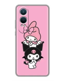 Чехол для OnePlus Nord CE4 Lite с картинкой «My Melody и Kuromi»