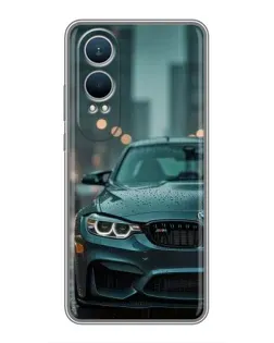 Чехол для OnePlus Nord CE4 Lite с картинкой «BMW в огнях города»