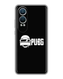 Чехол для OnePlus Nord CE4 Lite с картинкой «PUBG — классический лого»
