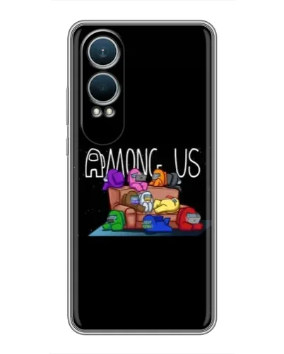 Чехол для OnePlus Nord CE4 Lite с картинкой «Логотип Among Us»