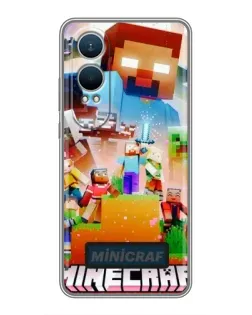 Чехол для OnePlus Nord CE4 Lite с картинкой «Minecraft герои игры» Чехол для OnePlus Nord CE4 Lite с картинкой «Minecraft герои игры»