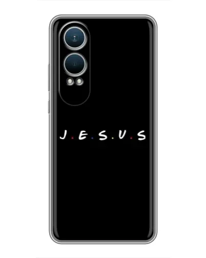 Чехол для OnePlus Nord CE4 Lite с картинкой «Точки веры J.E.S.U.S.»