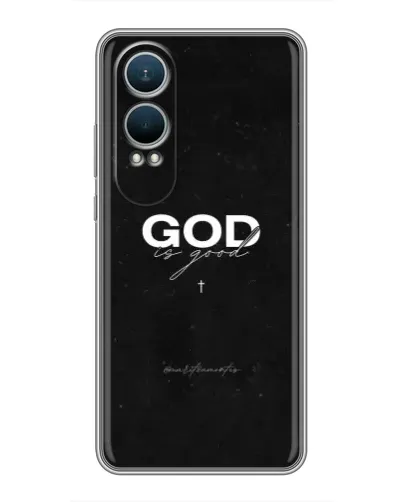 Чехол для OnePlus Nord CE4 Lite с картинкой «GOD — Бог над всем»