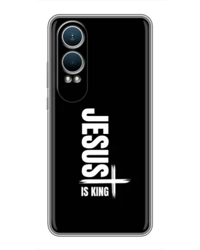 Чехол для OnePlus Nord CE4 Lite с картинкой «Вертикаль веры Jesus»