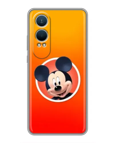 Чехол для OnePlus Nord CE4 Lite с картинкой «Mickey в круге»