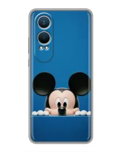 Чехол для OnePlus Nord CE4 Lite с картинкой «Микки выглядывает»