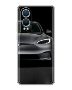 Чехол для OnePlus Nord CE4 Lite с картинкой «Tesla Model S Look»