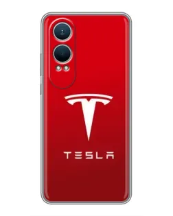 Чехол для OnePlus Nord CE4 Lite с картинкой «Tesla Red Classic» Чехол для OnePlus Nord CE4 Lite с картинкой «Tesla Red Classic»