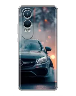 Чехол для OnePlus Nord CE4 Lite с картинкой «Mercedes — ночной город» Чехол для OnePlus Nord CE4 Lite с картинкой «Mercedes — ночной город»