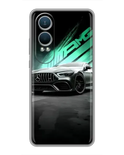 Чехол для OnePlus Nord CE4 Lite с картинкой «Темный Mercedes AMG»