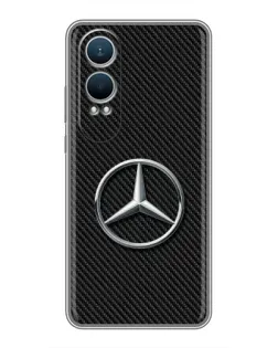 Чехол для OnePlus Nord CE4 Lite с картинкой «Карбоновый Mercedes стиль»